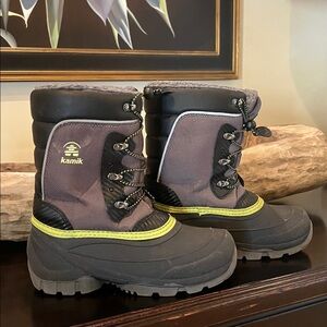 Kamik Luke 3 Kids' Rain & Snow Boots - Black